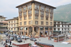 Hotel Thimphu Tower next to the square