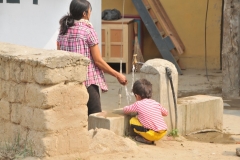The well for the village