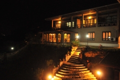 Evening at the Cottages