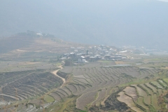 View of the valley