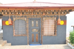 Small homes where the nuns live