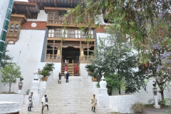 Main entrance to the Dzong