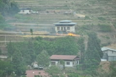 Burning fields. There is already enough smoke in the air from the fires in India and they add more.