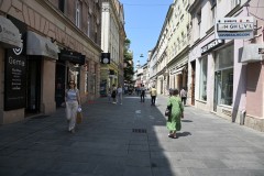 Sarajevo, connecting the city's Ottoman and Austro-Hungarian quarters. Walking its length is a journey through the city's history and diverse culture. Located in this area are many restaurants and bars busy both day and night. 