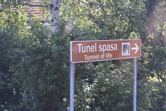 The Sarajevo Tunnel, also known as Tunel Spasa or Tunnel of Life/Hope  is a historic underground tunnel in Sarajevo, Bosnia and Herzegovina, built during the 1990s Siege of Sarajevo to provide food, supplies, and humanitarian aid to the besieged city and serve as an evacuation route for the wounded,