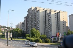 This even we divide into smaller groups and visit  2 local families for  Home Hosted Dinner.  The homes are located in a Soviet Style town block  that was once known as Sniper Alley, during the Bosnian War, a dangerous place to lie and work in. 