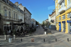 Ruse early morning in the city.