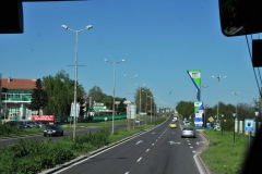 Highway from Ruse inland to  Veliko Tarnovo and ARbanassi.