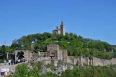 Tsarevets is a medieval stronghold, Tsarevets fortress from 12th century, is located on a hill with the same name in Veliko Tarnovo in northern Bulgaria