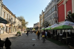 Returning to Ruse after a day in the countryside of  Bulgaria