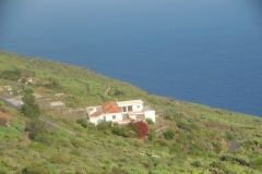 Very little level land anywhere on La Palma.