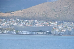 Cape Town Stadium or DHL. Home of the 2010 FIFA World Soccer Cup Championship.
