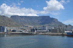 Approaching the docking area in the harbor.  We will spend one more night on the ship before disembarking on the next day.