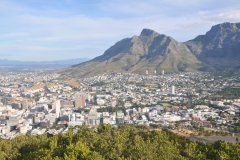 Overlooking the city