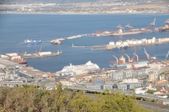 Our ship in the bottom foreground