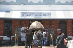 My all time favorite place to visit in the harbor and in the Victoria and Alfred  Waterfront Harbor area is The African Trading Port. This is my 4th time to visit here.
