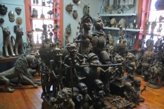 AfricanTrading Port has been housed in their current location in the Old Port Captain’s Building at Cape Town’s Waterfront since 2001. Over the last few decades, much time has been devoted to sourcing art from successive generations of African artists. A wide array of objects of art including sculpture, artifacts, ceramics, pottery, bronze-ware and glassware. Although the collection focuses on the work of recognized artists, display space is also devoted to some of the younger, emerging artists from the African continent.