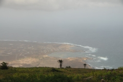 Looking down at the Baia Das Gata where we just had lunch.
