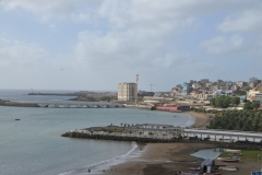 The ports of Santiago were important ports of call for ships sailing between Portugal and the Portuguese colonies in Africa and South America. Between the end of the 16th century and the end of the 18th century, Praia suffered many pirate attacks.