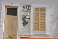 This is a Museum dedicated to Cabral. His face was painted on the side of the building in the previous photo.  He was deeply influenced by Marxism, becoming an inspiration to revolutionary socialists and national independence movements worldwide.