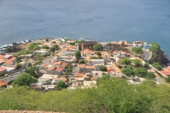 The winding road we take to get to the beach area of Penedinho.