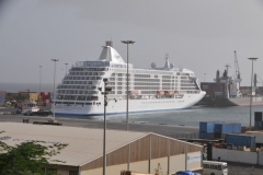 Returning to our ship and getting ready to set sail for the Continent of Africa.  Our next stop was to be Dakar, Senegal but due to some problems we are by passing Senegal and our next stop will be Bangul, Gambia .