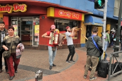 Street Musicians making some extra money