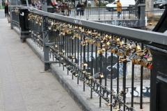 Lovers all over the world seem to do this. The put their names on locks and fasten them to bridges for eternity or until someone better comes along.