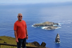 The purpose of the birdman contest was to obtain the first egg of the season from the Manutara bird.  Contestants descended the sheer cliffs of Orongo and swam to Moto Nui where they awaited the coming of the birds.   They were carrying provisions in a bundle of reeds called a pora under one arm and awaited the arrival of the terns, hoping to return with the first egg, The race was very dangerous and many were killed by sharks, by drowning, or by falling from cliff faces. They were  then declared Birdman for that year and important status position.