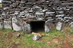 Small entrances into the cave homes were to keep out invaders.