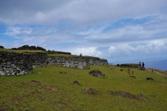 Cave homes overlooking the 3 islands for the birdman races.