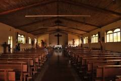 Interior of the church