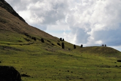 Moai are the enormous "Easter Island heads" that have come to symbolize the ancient traditions of Rapa Nui, the native culture of Easter Island. Now a part of Chile, Easter Island is the most isolated, western point of the Polynesian Triangle of the South Pacific. Rapa Nui civilization flourished on Easter Island between 1250 and 1500.