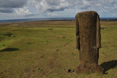 Backside of a Moai