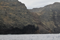 Shoreline looking toward the volcano crater