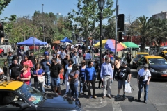With the start of the transition to democracy in 1990, the city of Santiago had surpassed the three million inhabitants, with the majority living in the south: La Florida was the most populous area, followed by Puente Alto and Maipú. The real estate development in these municipalities and others largely came from the construction of housing projects for middle-class families. Meanwhile, high-income families moved into the foothills increasing the population and giving rise to new communes.  The Providencia Avenue area became an important commercial hub in the eastern sector. Next the construction of high-rise buildings.