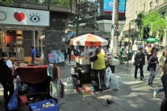 Even sidewalk vendors