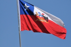 The national flag of Chile