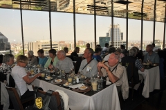 Since the 80’s, Giratorio Restaurante, Santiago’s famous rotating restaurant, has been stunning its guests not only with its spectacular views but also with its inventive cuisine. Over the years, Giratorio Restaurante has remained one of Santiago’s most prestigious restaurants, offering a tempting menu full of international dishes with a Chilean touch. We enjoyed our leisurely lunch  which  lasted for an hour and a half  so there is plenty of time to enjoy the views of all sides of the city.