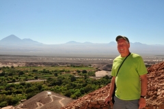 In the distance is San Pedro de Atacama.
