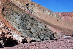 The Rainbow Valley continually has the wind blowing.