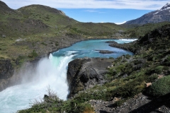The vast unbroken stretch of ocean to the west and south of the South American continent leaves the Patagonian Andes very exposed to the saturated winds that circle the Antarctic landmass.