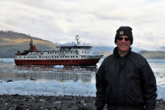 Every slip of land we've traveled in Chile was once covered by the Patagonian Ice sheet which stretched all the way to the Andes.  The remaining southern Patagonian Ice field still sprawls nearly 5,000 square miles.