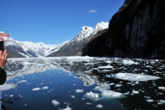 The reflections on the fjord of mother nature at  her best.