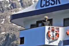 Captain of the ship. In 1978 Constantino Kochifas Cárcamo, father of the present Captain, developed this family tourist business , using his creativity and professionalism to turn it into a national and international product.