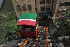 Funicular going down