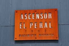 Name of the Funicular... El Peral  Elevator  The pear tree