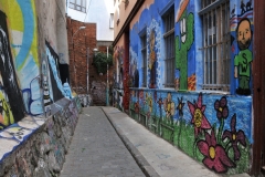 Art is everywhere at least on this hill.