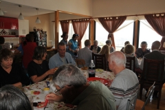 We were very fortunate to have a home hosted dinner in Valparaiso overlooking the city below from  high up in the hills.