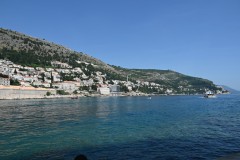 Hillside homes in Dubrovnik outside the walled areas. 
